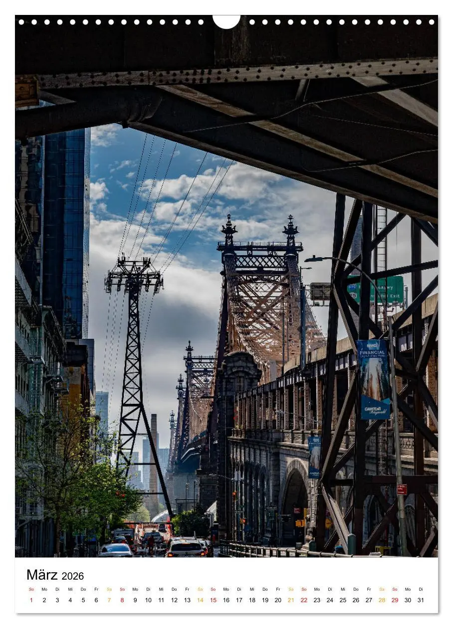 Bild: 9783516292787 | New York, Facetten einer Stadt (Wandkalender 2026 DIN A3 hoch),...