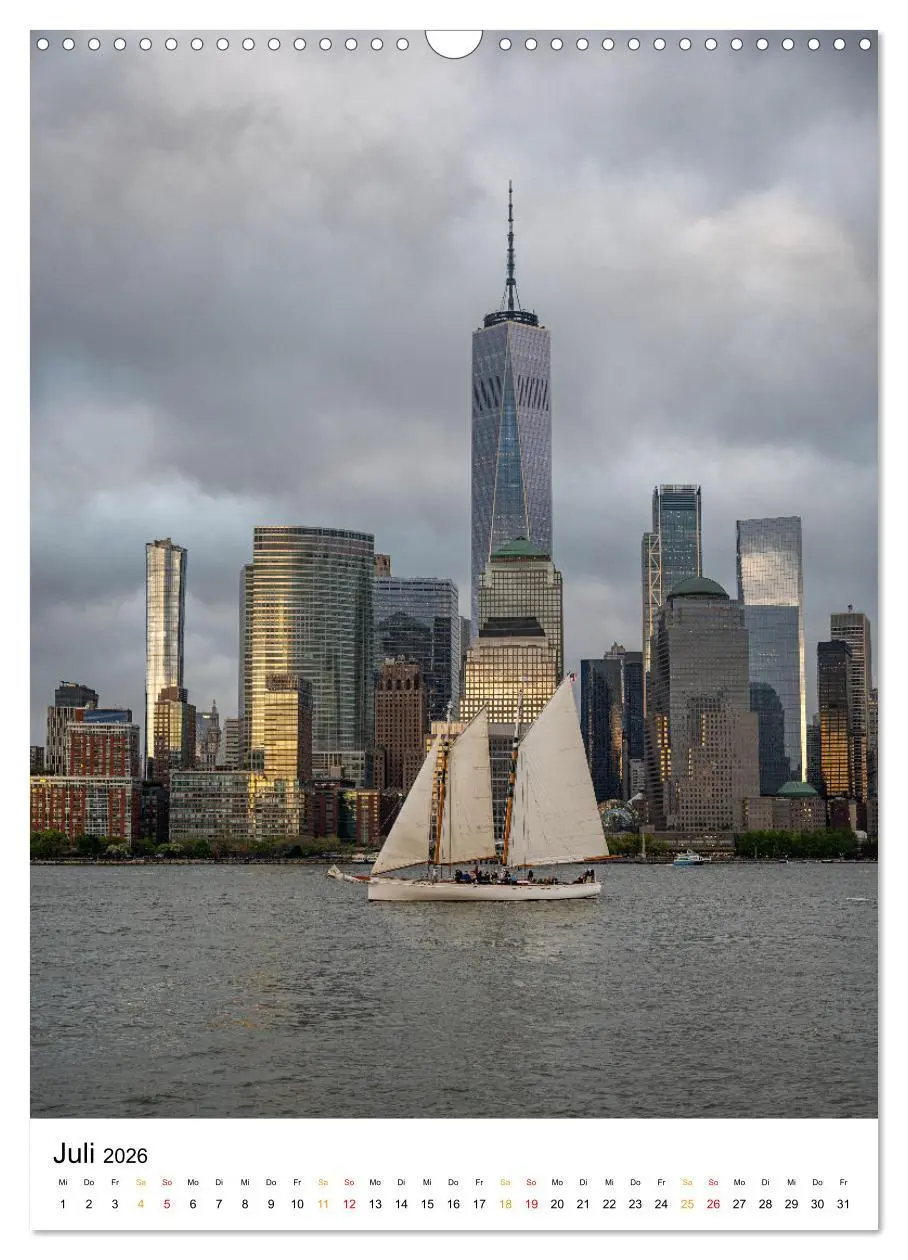 Bild: 9783516292787 | New York, Facetten einer Stadt (Wandkalender 2026 DIN A3 hoch),...
