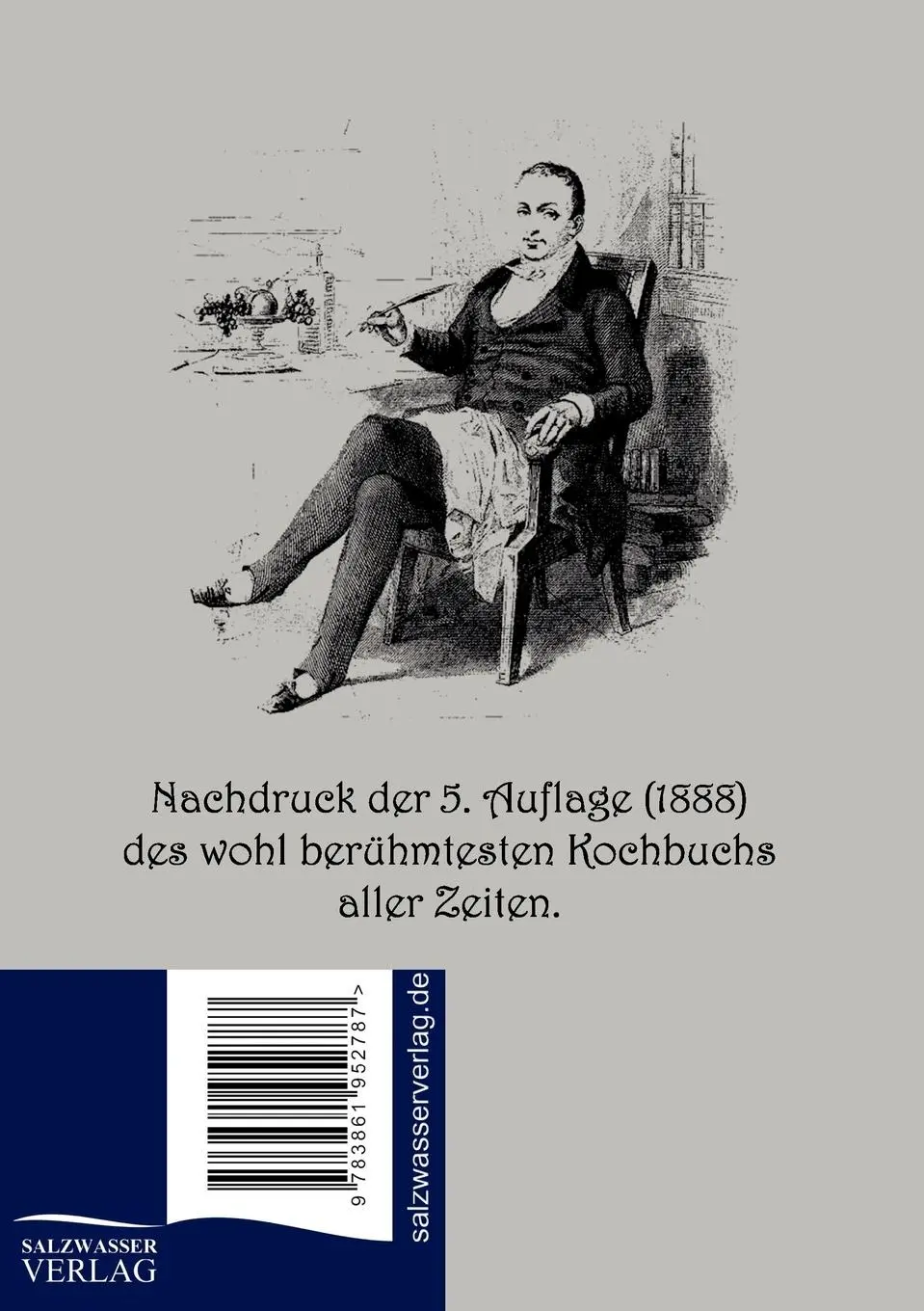 Rückseite: 9783861952787 | Physiologie des Geschmacks | Jean Anthelme Brillat-Savarin | Buch