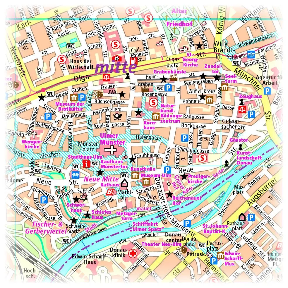 Bild: 9783961322787 | Ulm / Neu-Ulm 1:14 000 | (Land-)Karte | Stadtplan (PUBLICPRESS) | 2018