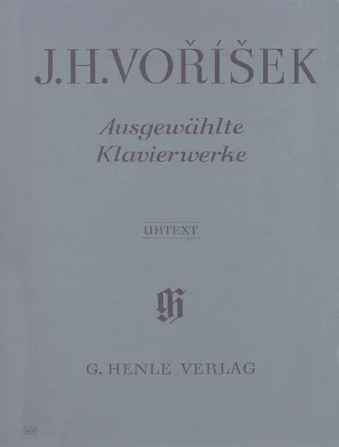 Cover: 9790201802787 | Vorisek, J: Ausgewählte Klavierwerke | Jan Hugo Vorisek | Taschenbuch
