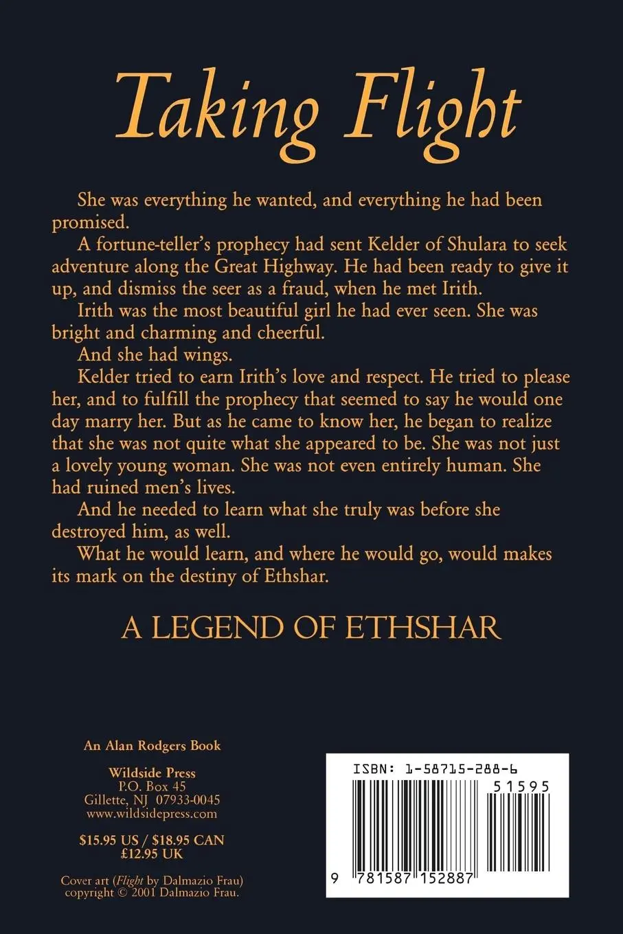 Rückseite: 9781587152887 | Taking Flight | Lawrence Watt-Evans | Taschenbuch | Englisch | 2001
