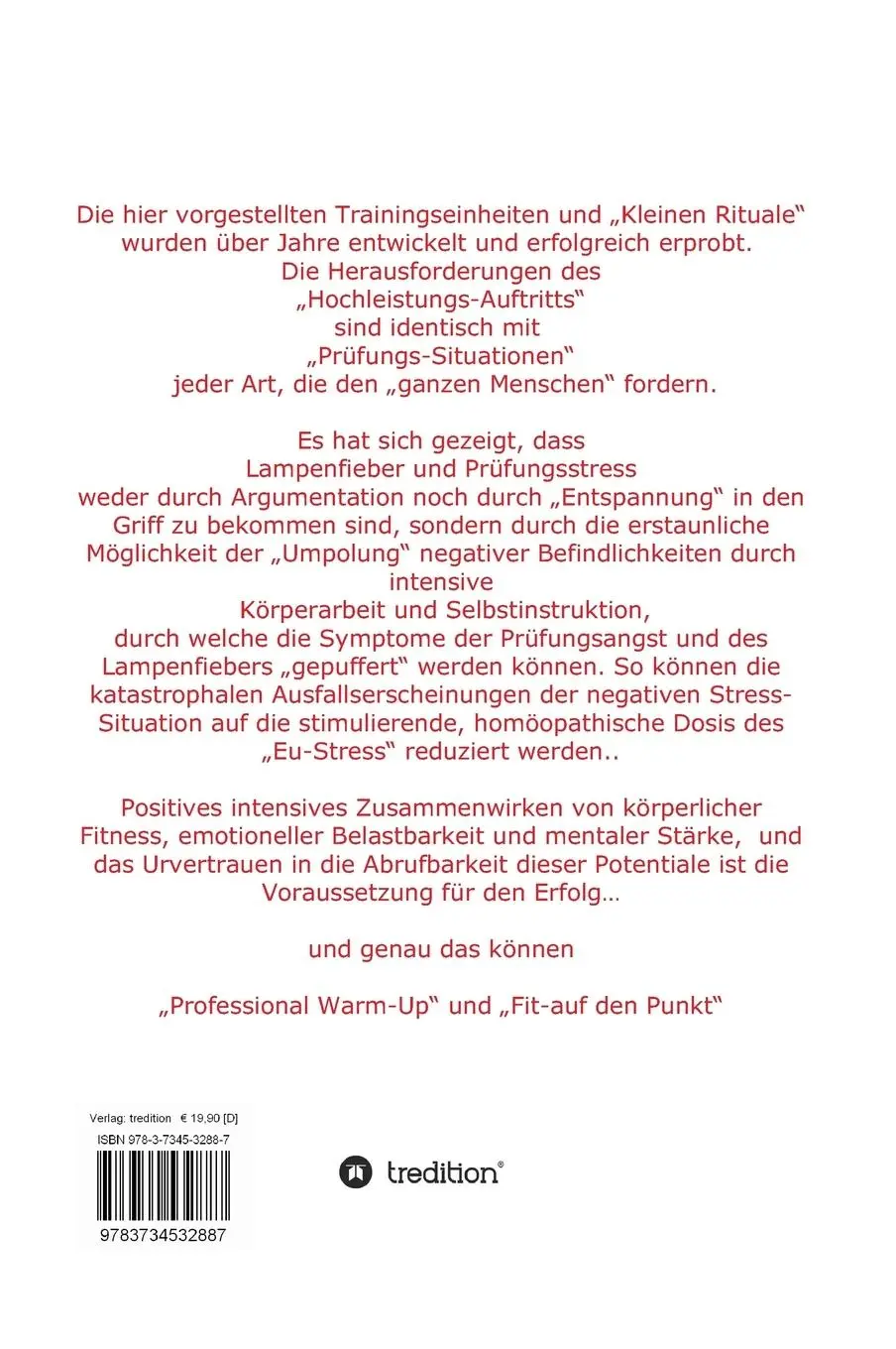 Rückseite: 9783734532887 | Warm-Up | Eberhard Storz | Buch | HC runder Rücken kaschiert | 104 S.