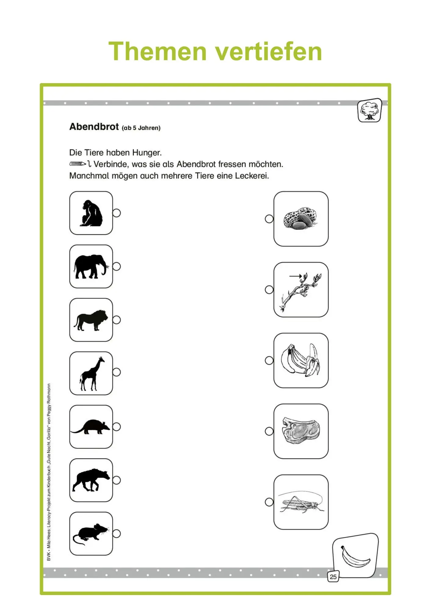 Bild: 9783965202887 | Literacy-Projekt zum Bilderbuch Gute Nacht, Gorilla | Mila Hees | 2024