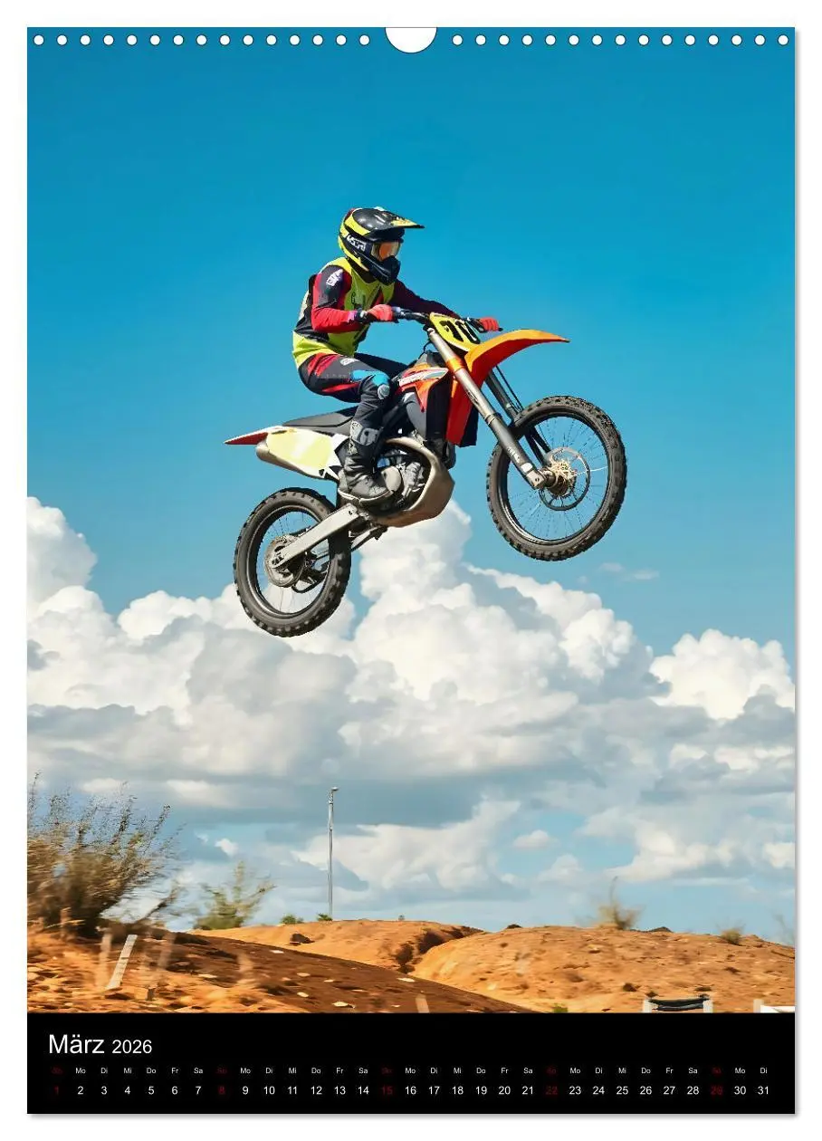 Bild: 9783457252987 | Adrenalin am Limit - Grenzenlose Motocross Action (Wandkalender...