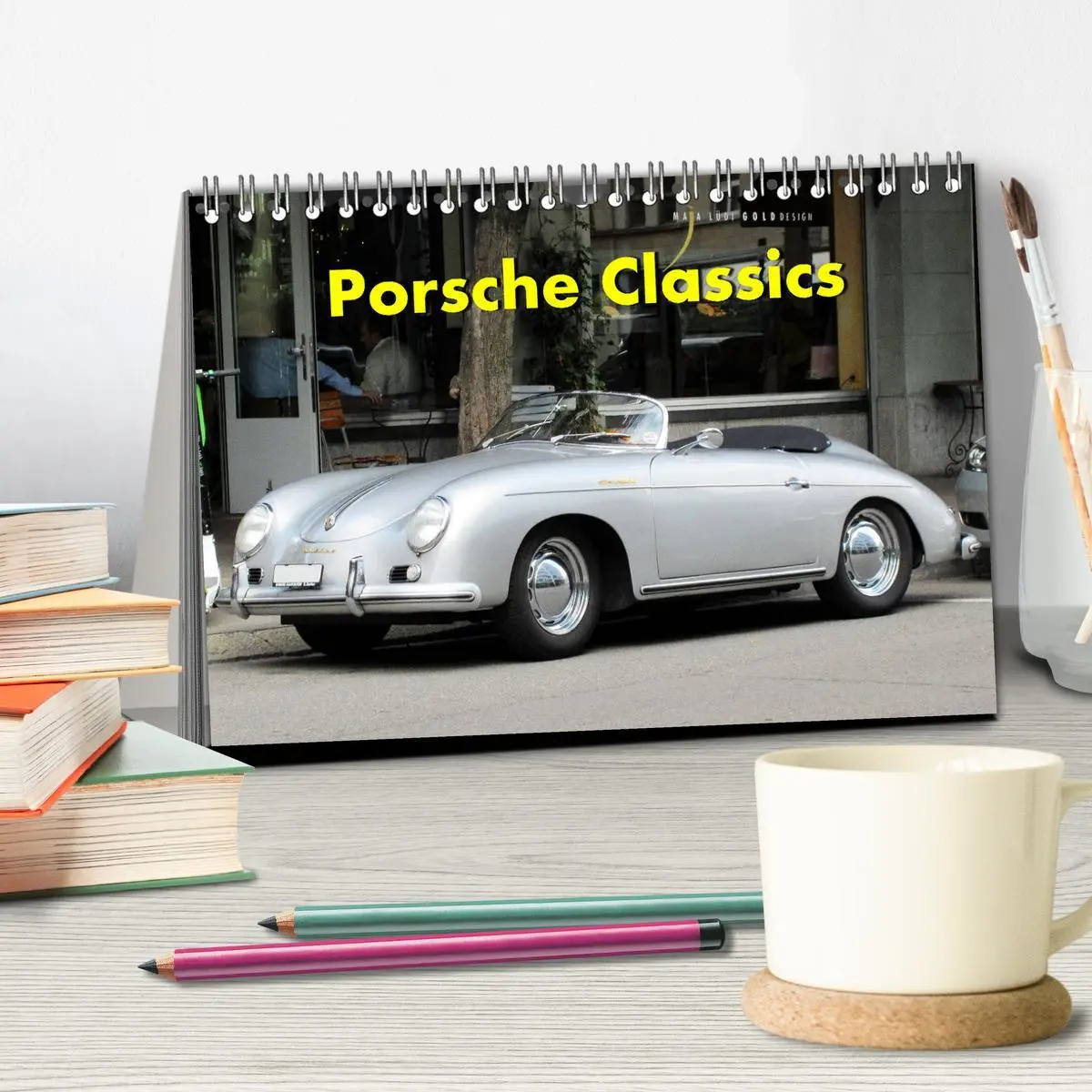 Bild: 9783457702987 | Porsche Classics (Tischkalender 2026 DIN A5 quer), CALVENDO...