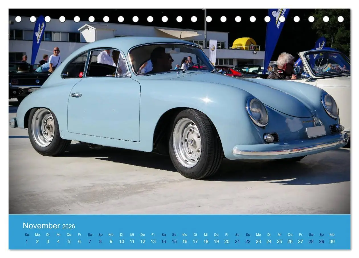 Bild: 9783457702987 | Porsche Classics (Tischkalender 2026 DIN A5 quer), CALVENDO...