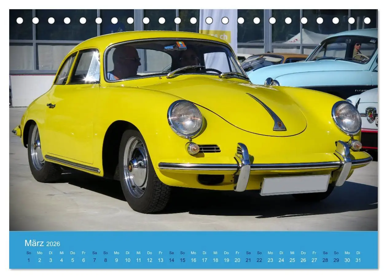 Bild: 9783457702987 | Porsche Classics (Tischkalender 2026 DIN A5 quer), CALVENDO...