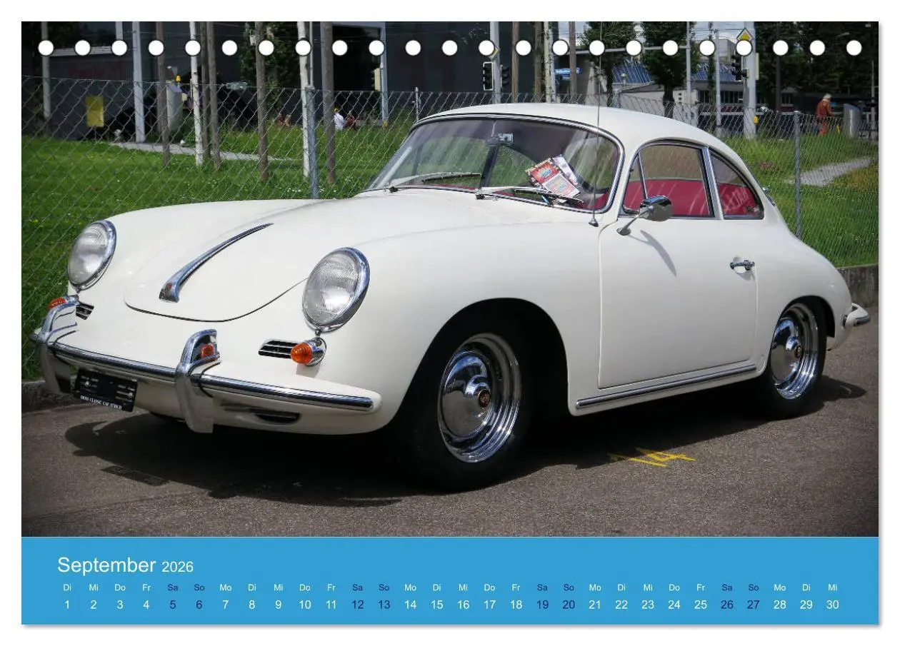 Bild: 9783457702987 | Porsche Classics (Tischkalender 2026 DIN A5 quer), CALVENDO...