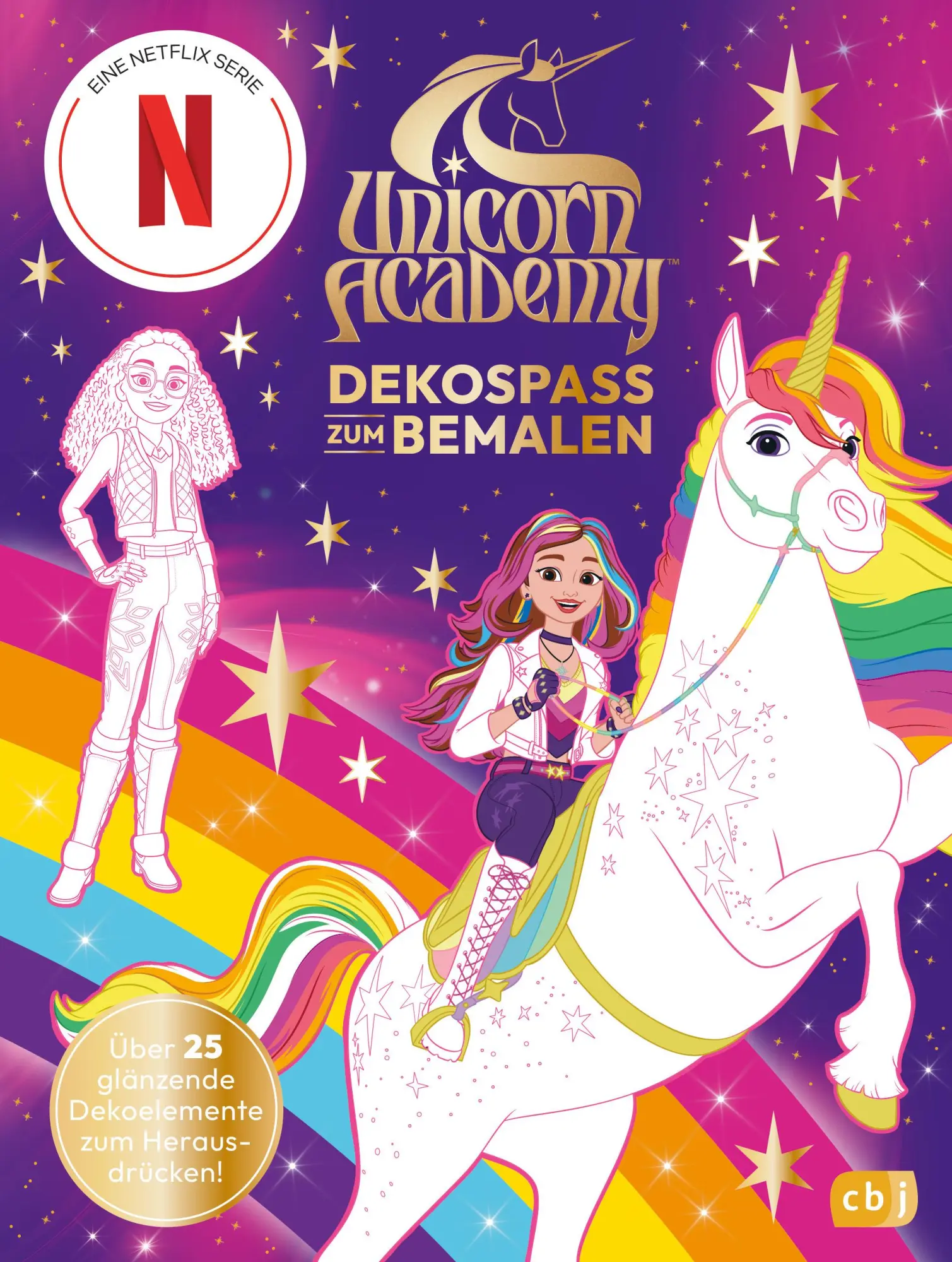 Cover: 9783570182987 | Unicorn Academy - Dekospaß zum Bemalen | Unicorn Academy | Buch | 2025