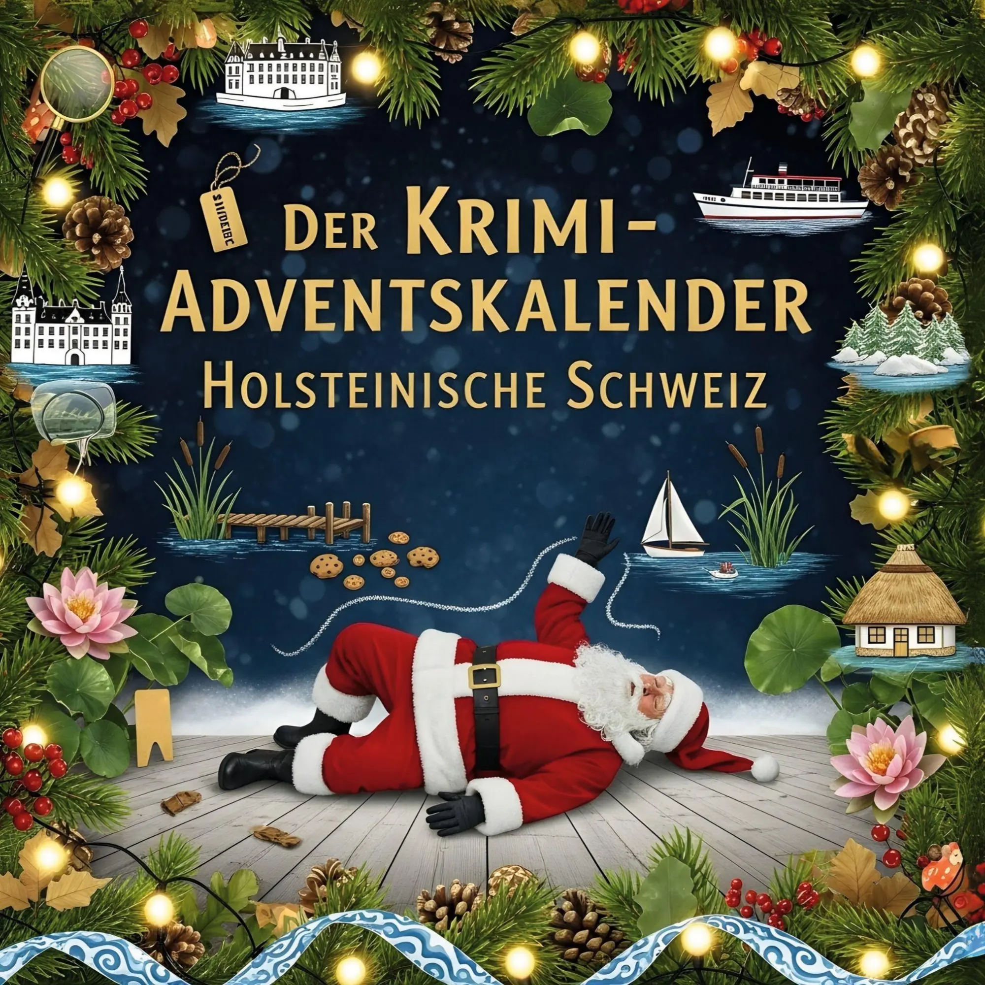 Cover: 9783695302987 | Der Krimi-Adventskalender Holsteinische Schweiz | Anton Peters | Buch
