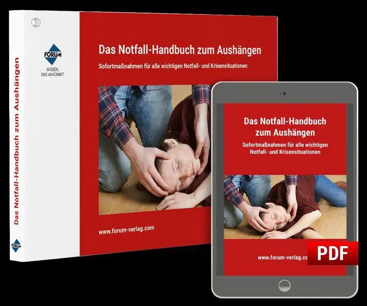 Das Notfallhandbuch zum Aushängen