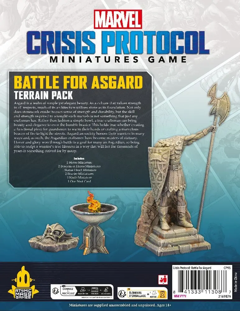 Bild: 841333113087 | Marvel: Crisis Protocol - Battle for Asgard Terrain Pack (Erweiterung)