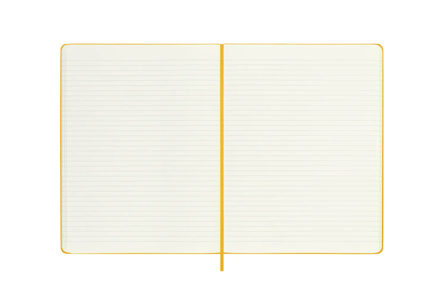 Bild: 8056598853087 | Moleskine Notizbuch - Color, XL, Liniert, Stoffeinband, Orangegelb