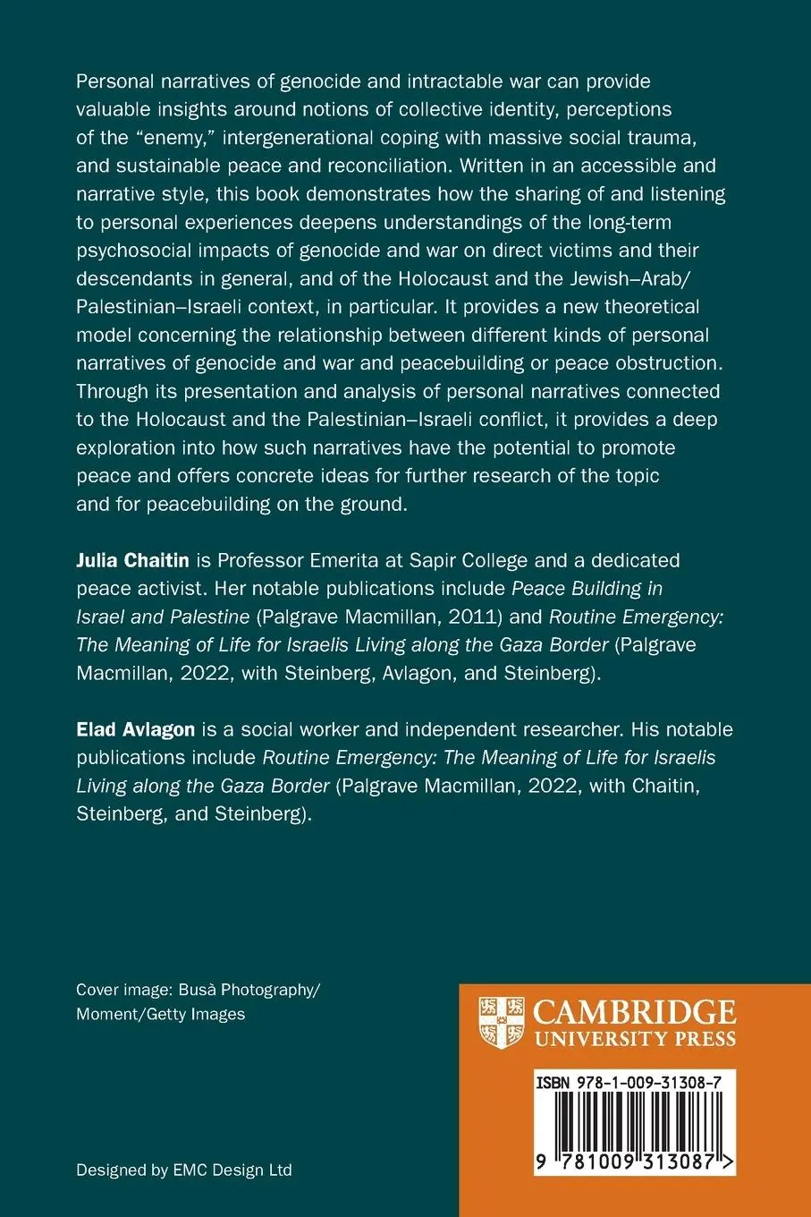 Rückseite: 9781009313087 | Striving for Peace through Personal Narratives of Genocide and War