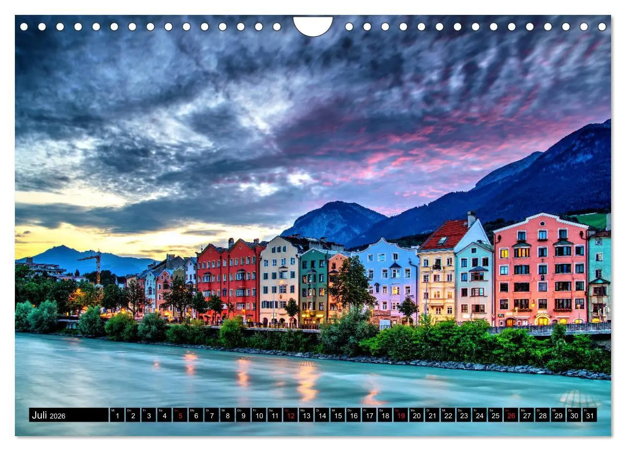 Bild: 9783457693087 | Tirol - Das Land in den Bergen (Wandkalender 2026 DIN A4 quer),...