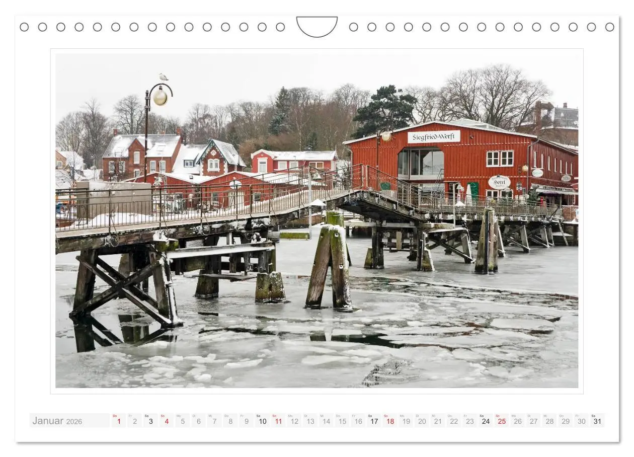 Bild: 9783457833087 | Eckernförder Impressionen (Wandkalender 2026 DIN A4 quer), CALVENDO...