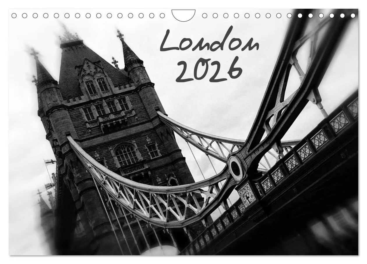 Cover: 9783516163087 | London (Wandkalender 2026 DIN A4 quer), CALVENDO Monatskalender | 2026