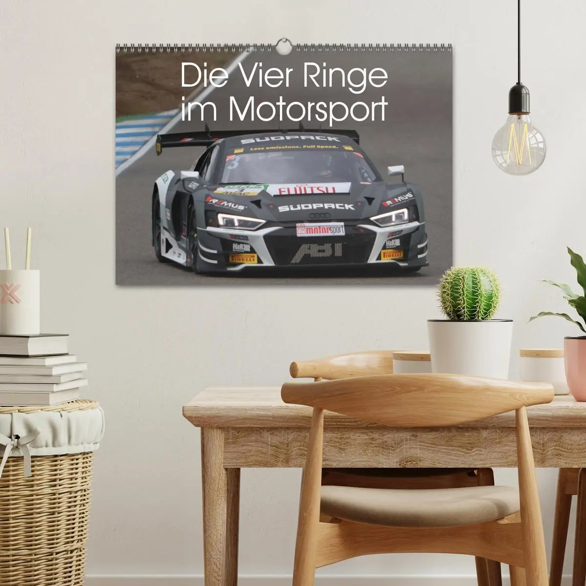 Bild: 9783516233087 | Die Vier Ringe im Motorsport (Wandkalender 2026 DIN A3 quer),...