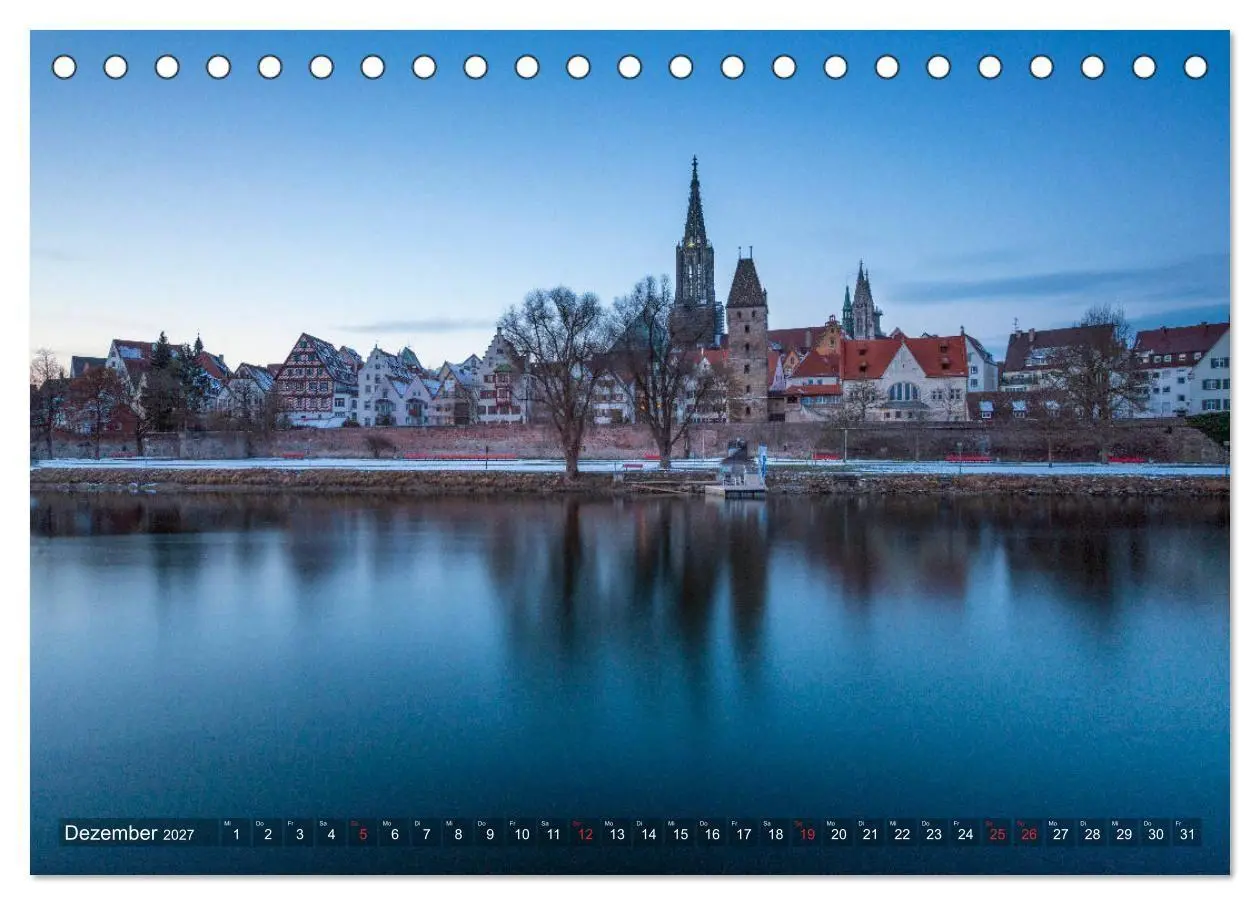 Bild: 9783569703087 | Ulm für Nestspatzen (Tischkalender 2027 DIN A5 quer), CALVENDO...