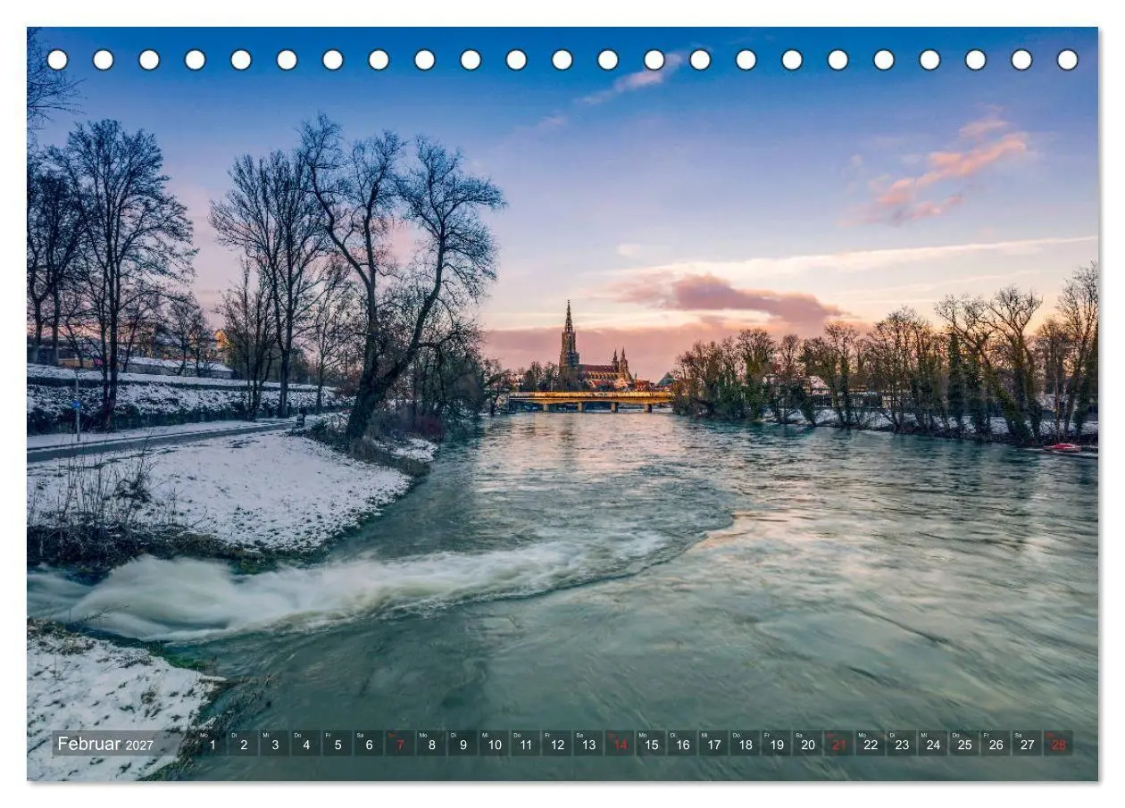 Bild: 9783569703087 | Ulm für Nestspatzen (Tischkalender 2027 DIN A5 quer), CALVENDO...