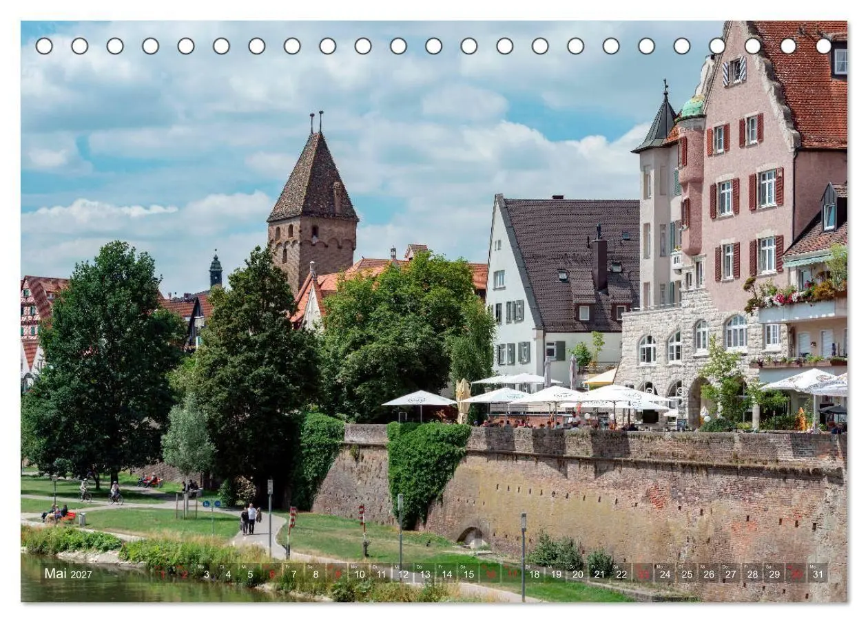Bild: 9783569703087 | Ulm für Nestspatzen (Tischkalender 2027 DIN A5 quer), CALVENDO...
