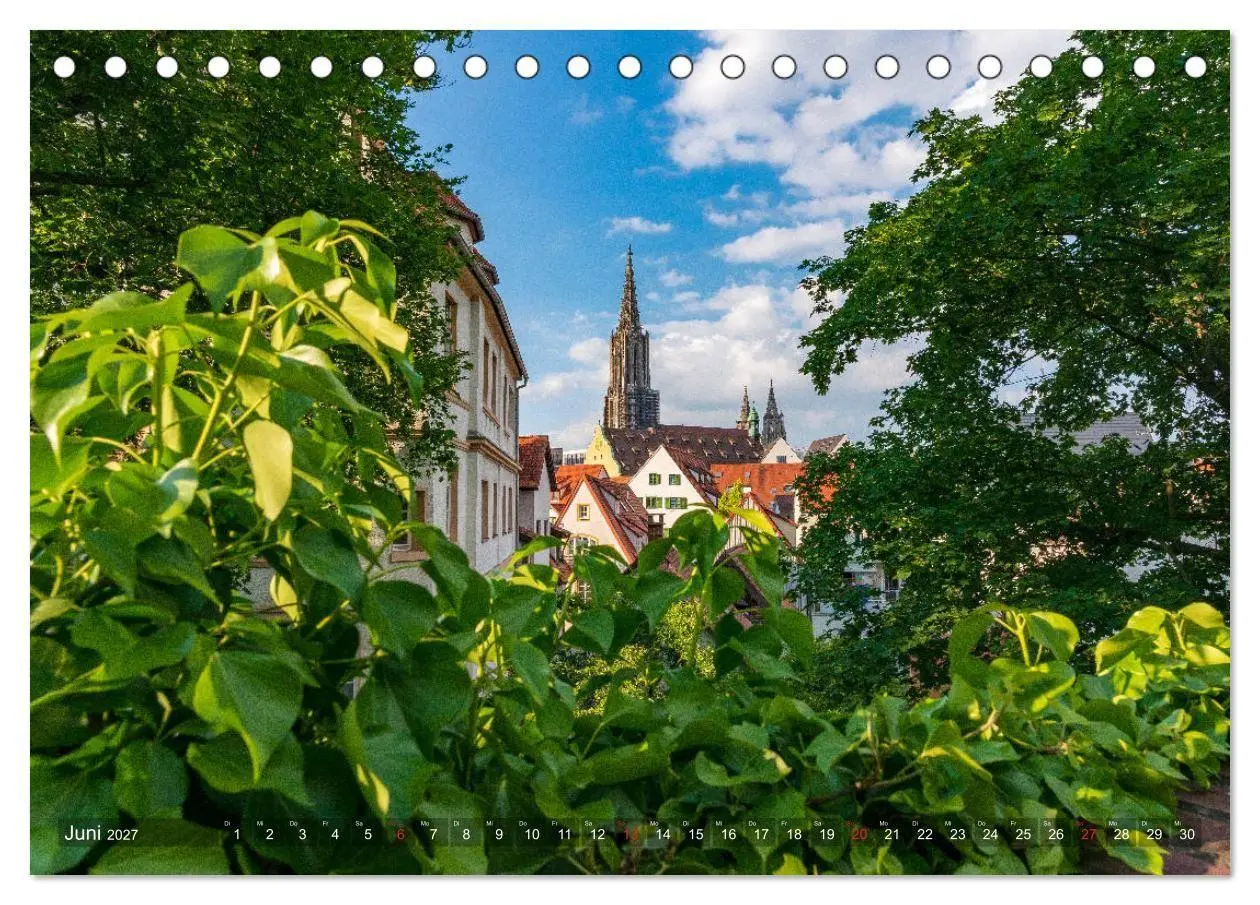 Bild: 9783569703087 | Ulm für Nestspatzen (Tischkalender 2027 DIN A5 quer), CALVENDO...