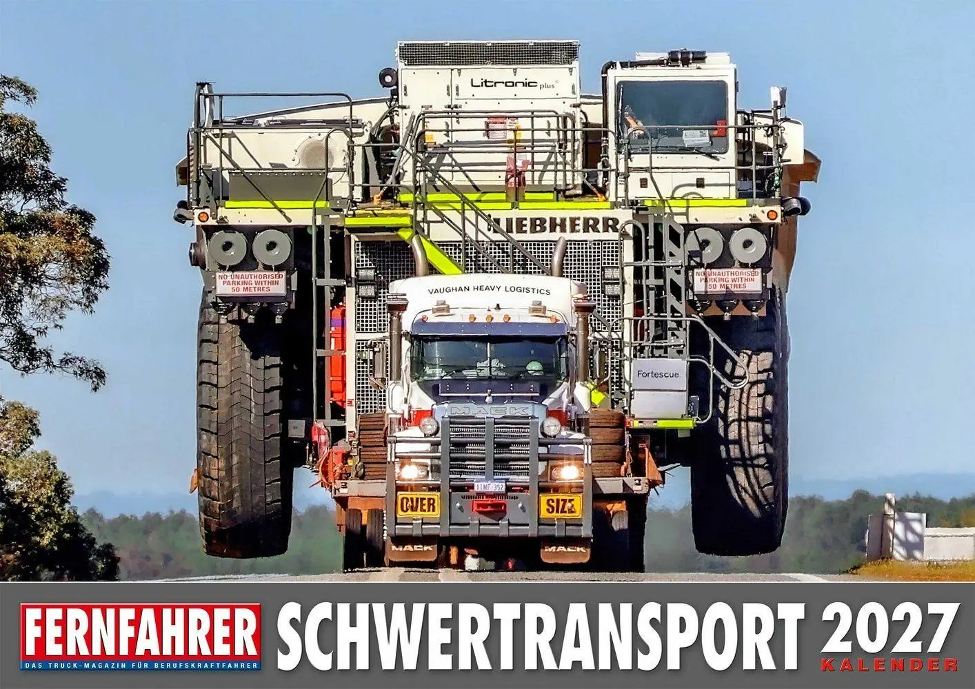 Cover: 9783613323087 | Schwertransporter Kalender 2027 | Kalender | 14 S. | Deutsch | 2027