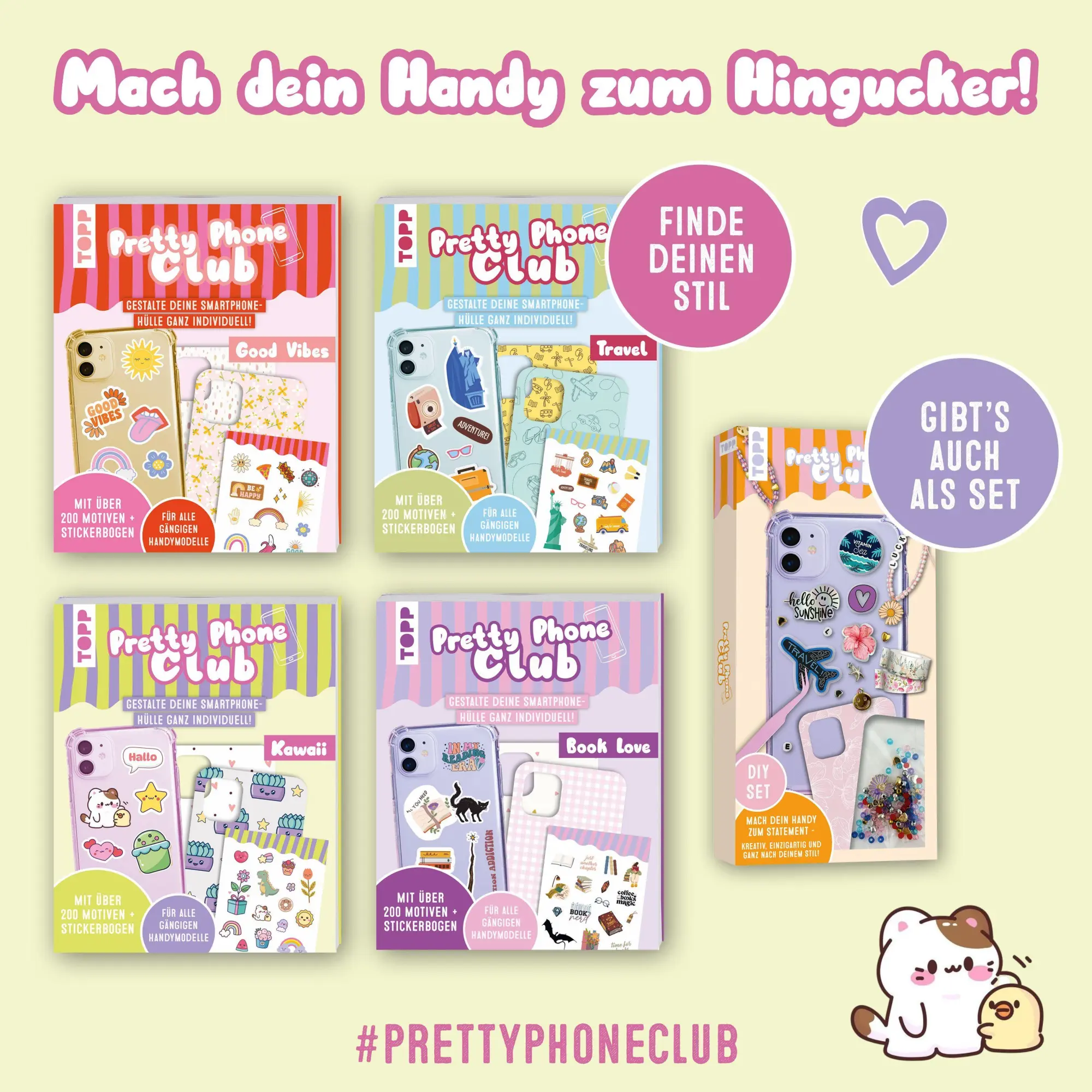 Bild: 9783735883087 | Pretty Phone Club - Kawaii | Frechverlag | Taschenbuch | 64 S. | 2026