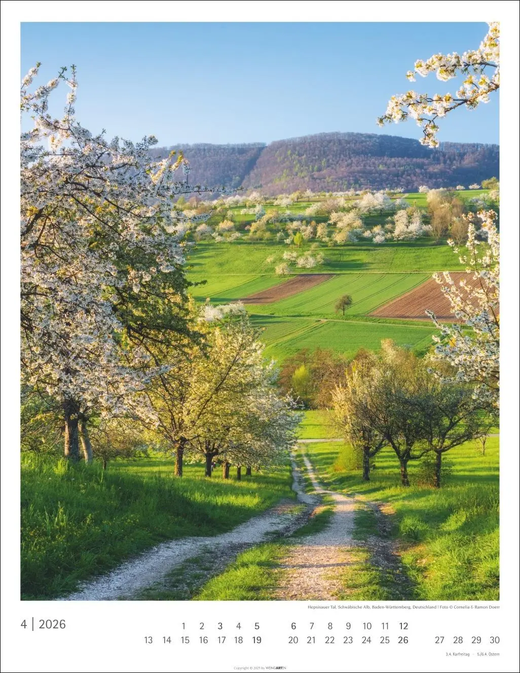 Bild: 9783839903087 | Wohin der Weg uns führt Kalender 2026 | Kalender | 14 S. | Deutsch