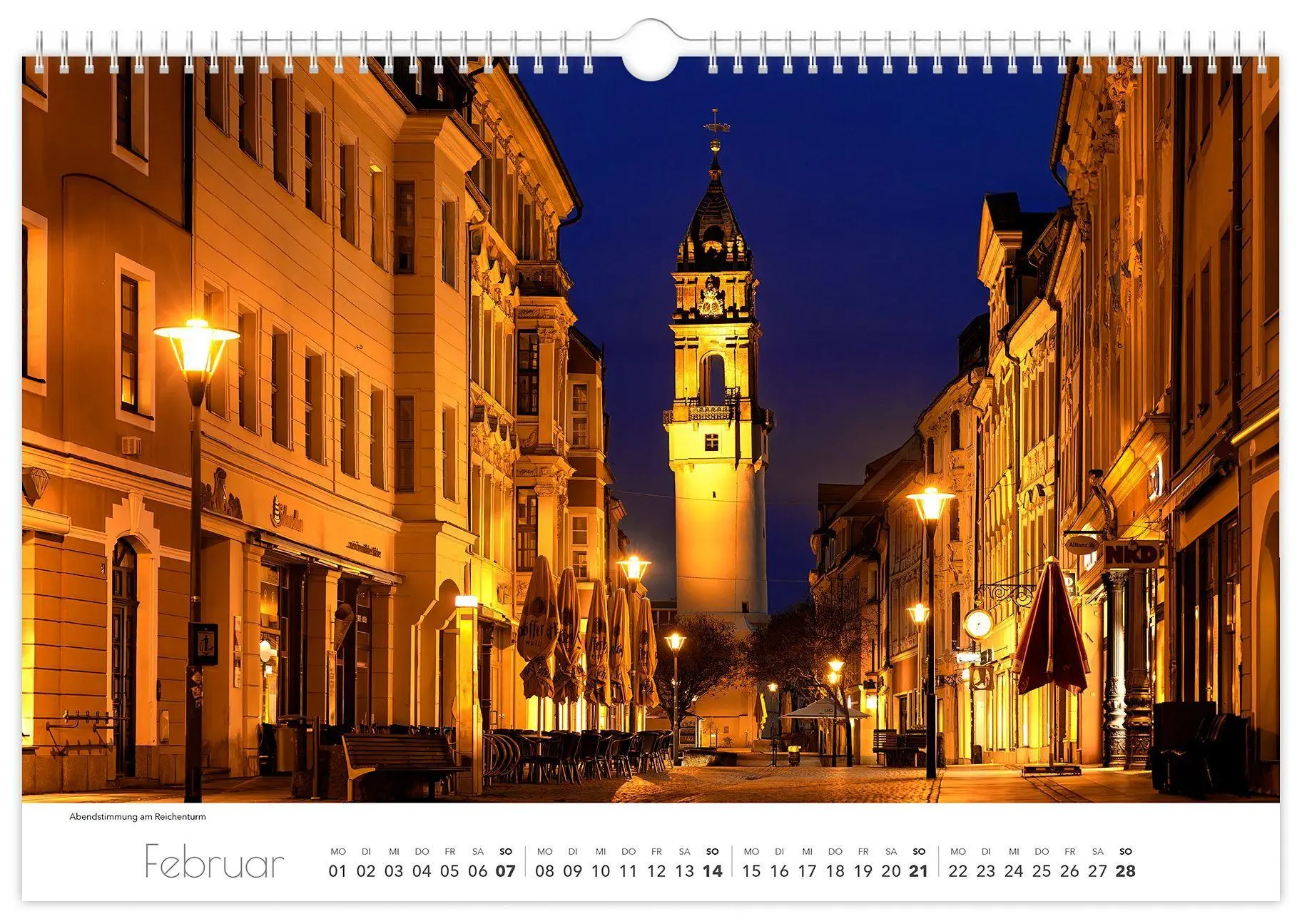 Bild: 9783912303087 | Kalender Bautzen 2027 | 45 x 30 cm weißes Kalendarium | Peter Schubert