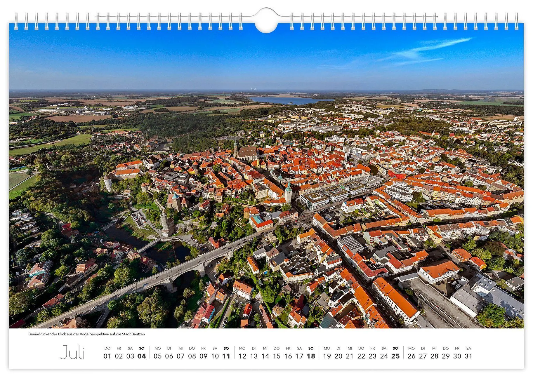Bild: 9783912303087 | Kalender Bautzen 2027 | 45 x 30 cm weißes Kalendarium | Peter Schubert