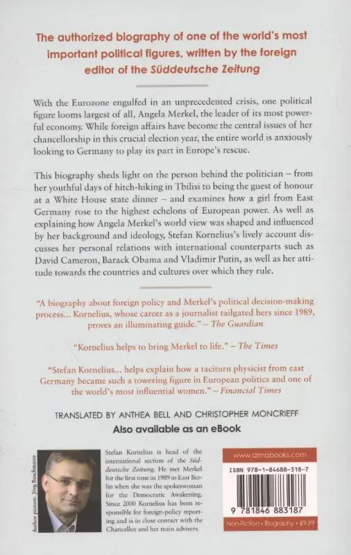 Rückseite: 9781846883187 | Angela Merkel | The Chancellor and Her World | Stefan Kornelius | Buch