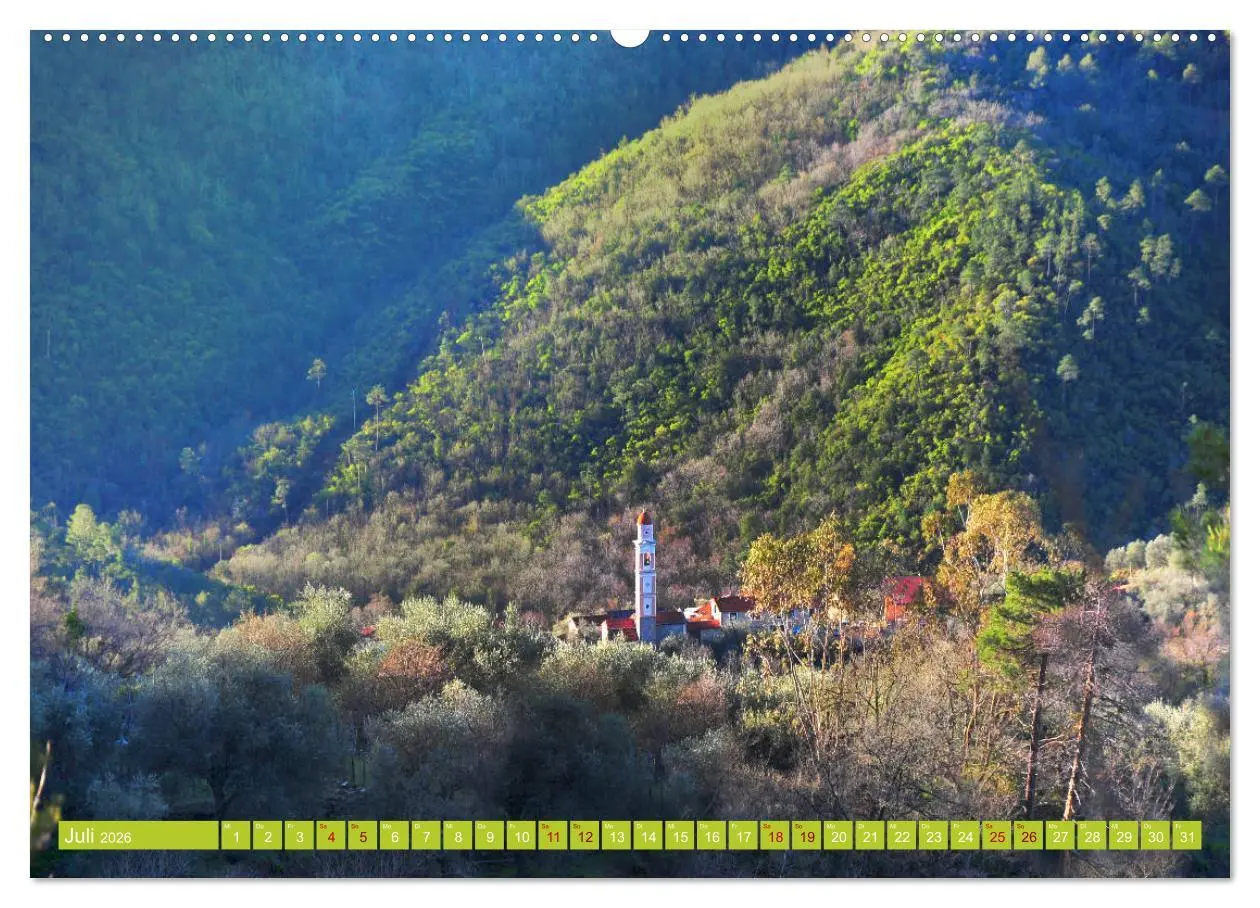 Bild: 9783457823187 | Ligurien für Träumer (Wandkalender 2026 DIN A2 quer), CALVENDO...