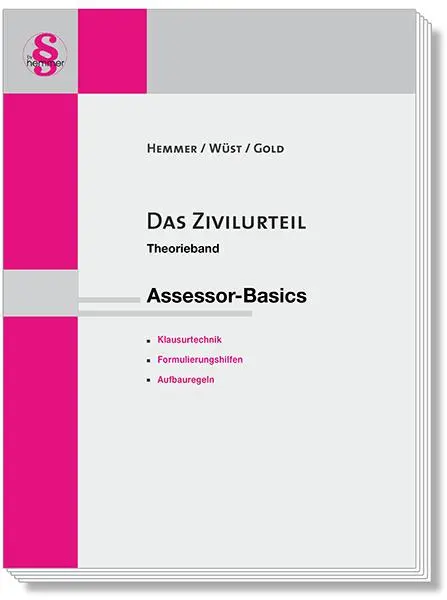 Cover: 9783968383187 | Das Zivilurteil Theorieband | Assessor-Basics | Ingo Gold (u. a.)