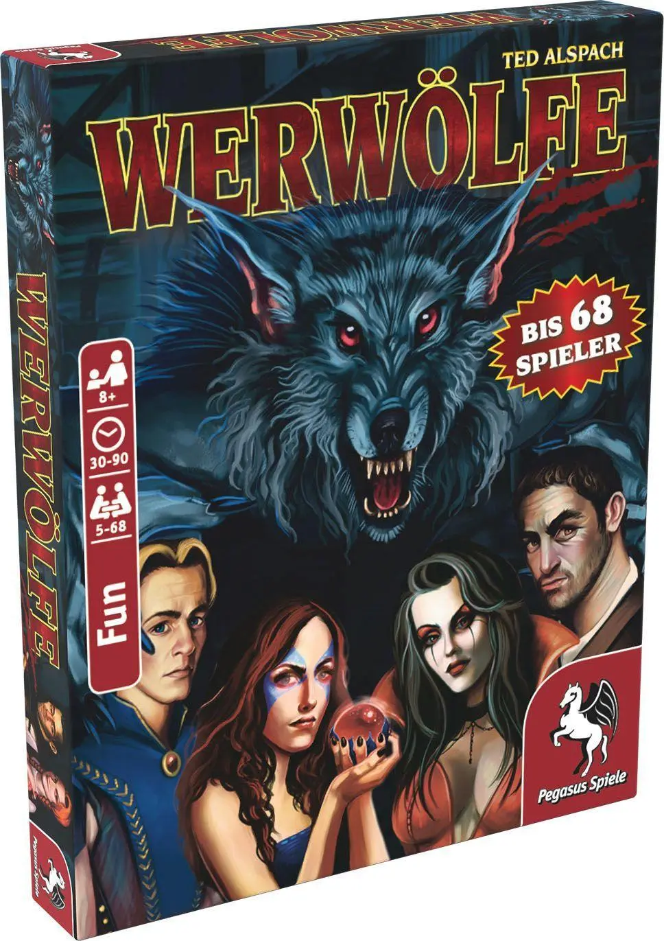 Cover: 4250231703287 | Werwölfe | Ted Alspach | Spiel | Brettspiel | 17800G | Deutsch | 2009