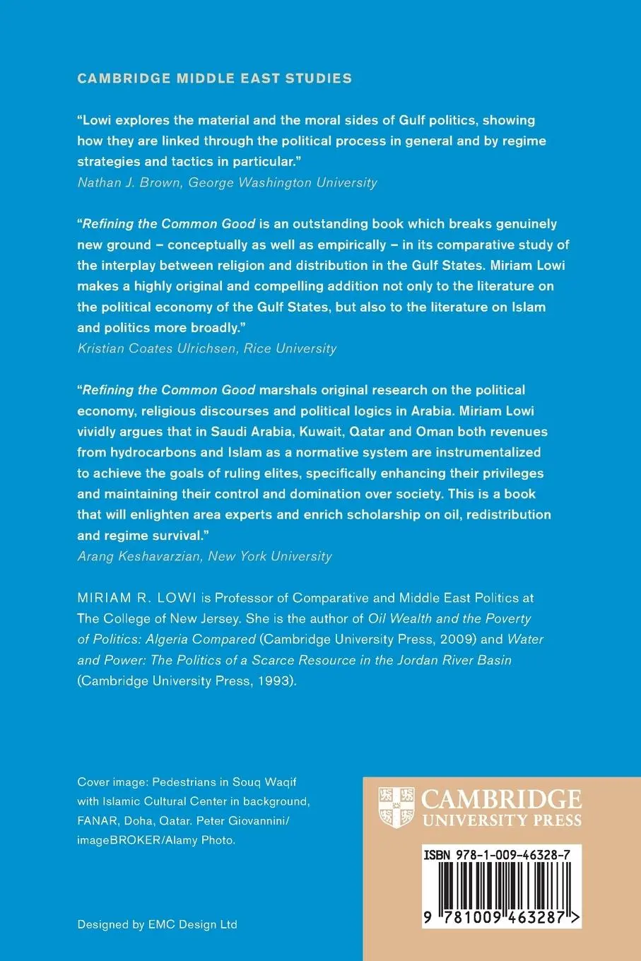 Rückseite: 9781009463287 | Refining the Common Good | Miriam R. Lowi | Taschenbuch | Englisch
