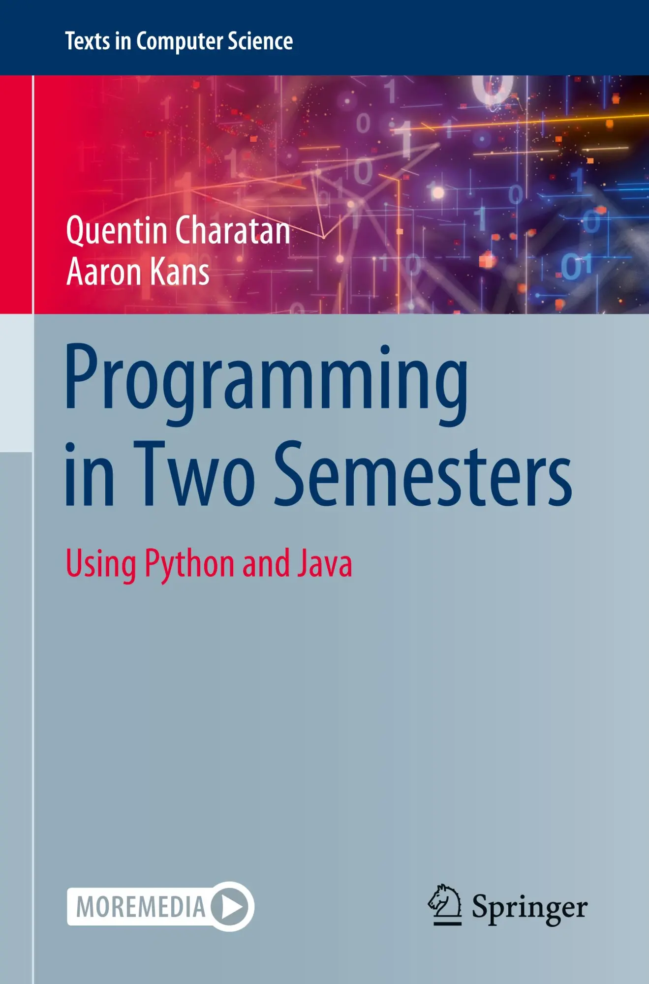 Cover: 9783031013287 | Programming in Two Semesters | Using Python and Java | Kans (u. a.)