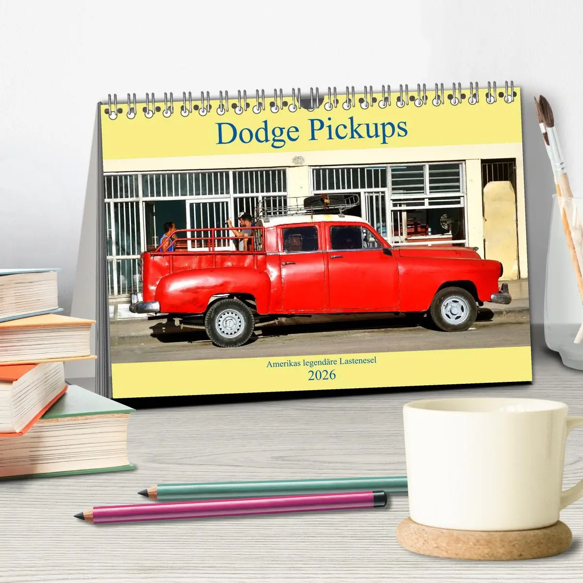 Bild: 9783457673287 | Dodge Pickups - Amerikas legendäre Lastenesel (Tischkalender 2026...