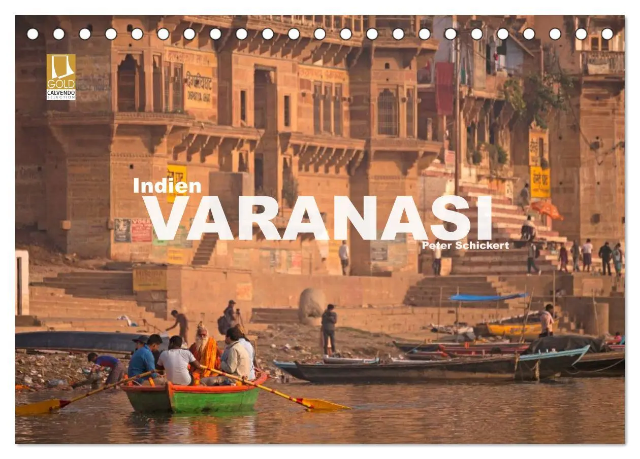 Cover: 9783516073287 | Indien - Varanasi (Tischkalender 2026 DIN A5 quer), CALVENDO...