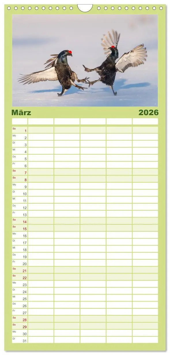 Bild: 9783516523287 | Familienplaner 2026 - Emotionale Momente: Wild und Jagd. mit 5...