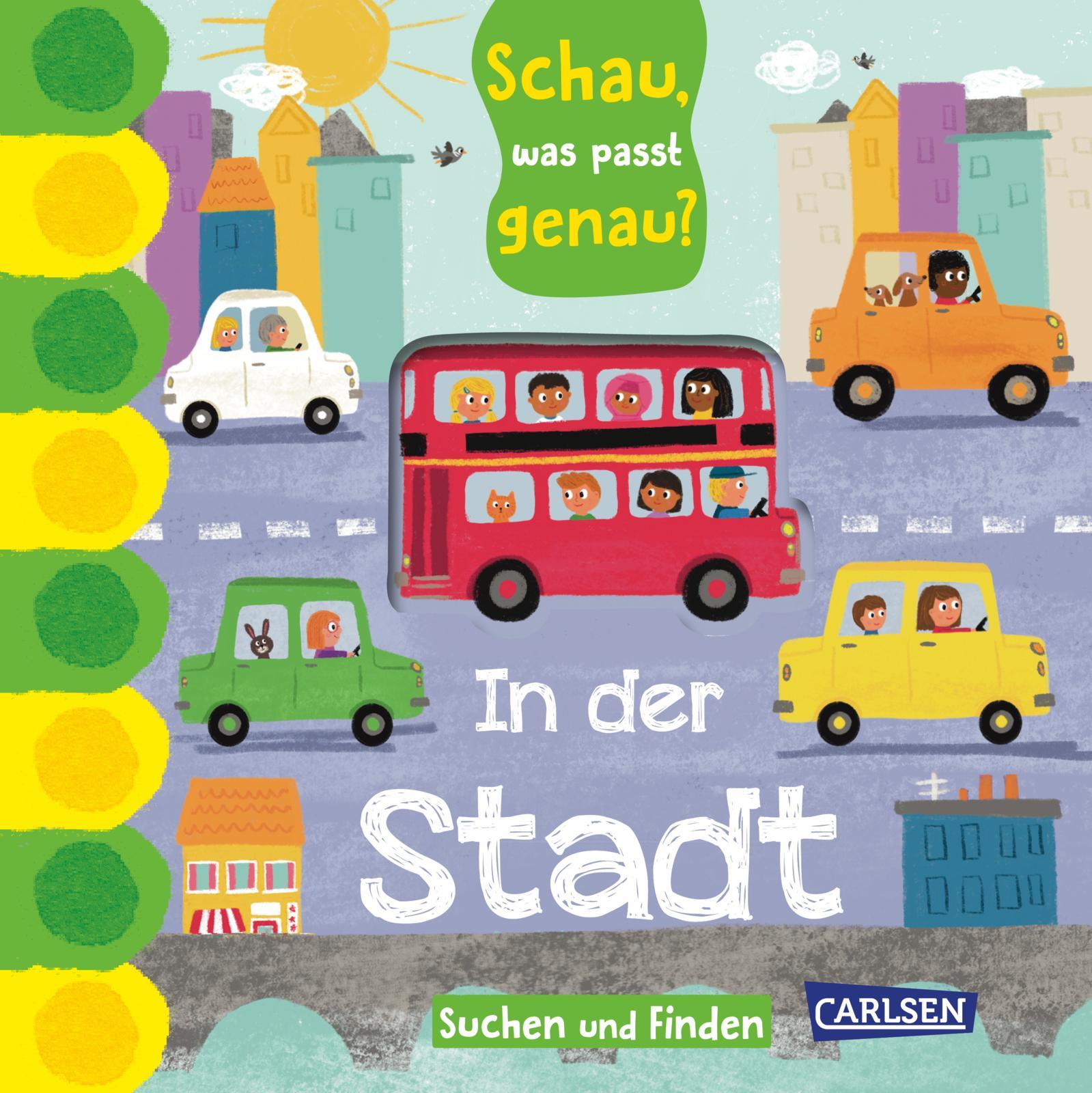 Cover: 9783551173287 | Schau, was passt genau? In der Stadt | Julia Hofmann | Buch | 12 S.