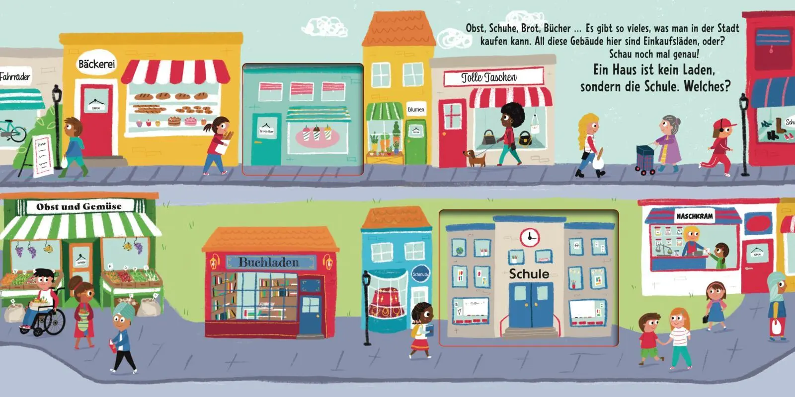 Bild: 9783551173287 | Schau, was passt genau? In der Stadt | Julia Hofmann | Buch | 12 S.