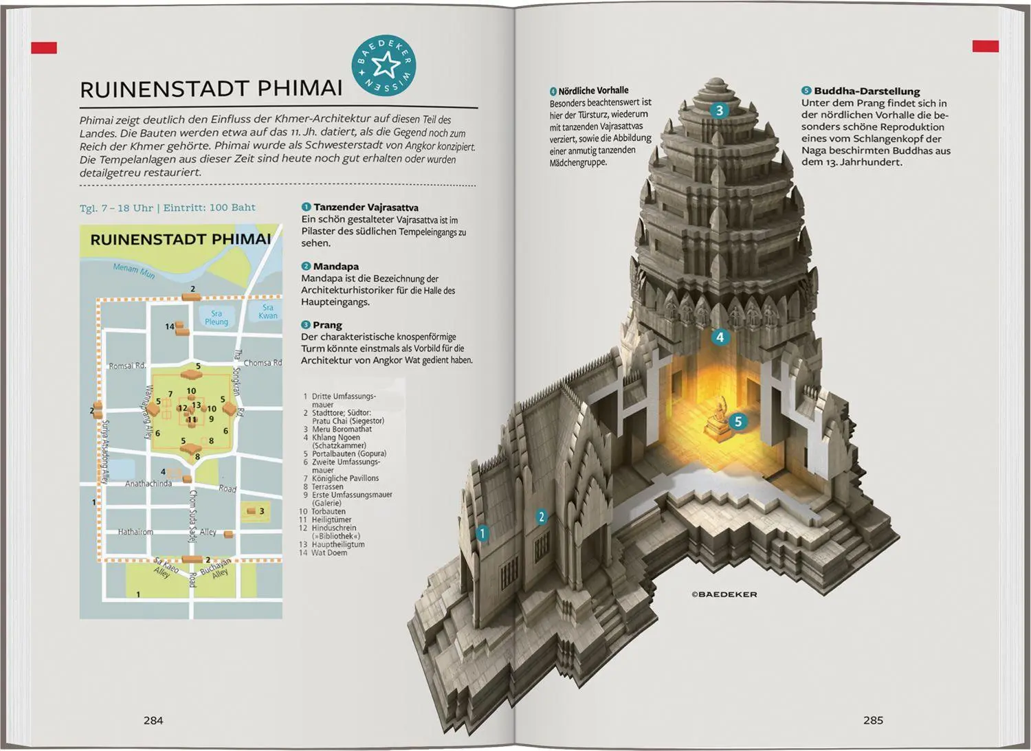 Bild: 9783575003287 | Baedeker Reiseführer Thailand | mit praktischer Karte EASY ZIP | Buch
