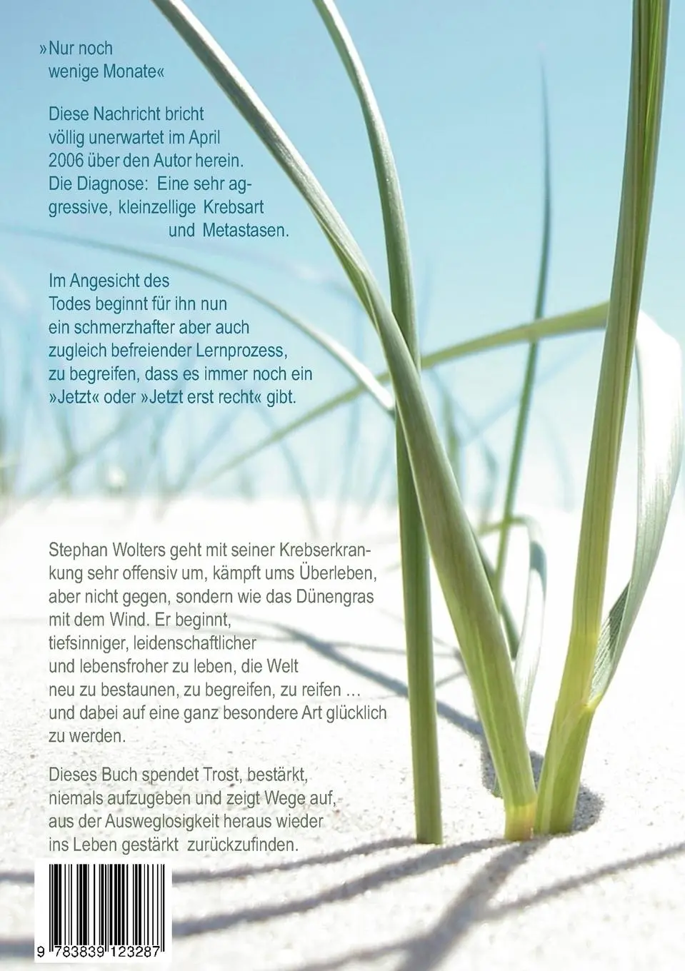 Rückseite: 9783839123287 | Gras in den Dünen - Band 2 - Briefe und Notizen eines Überlebenden...
