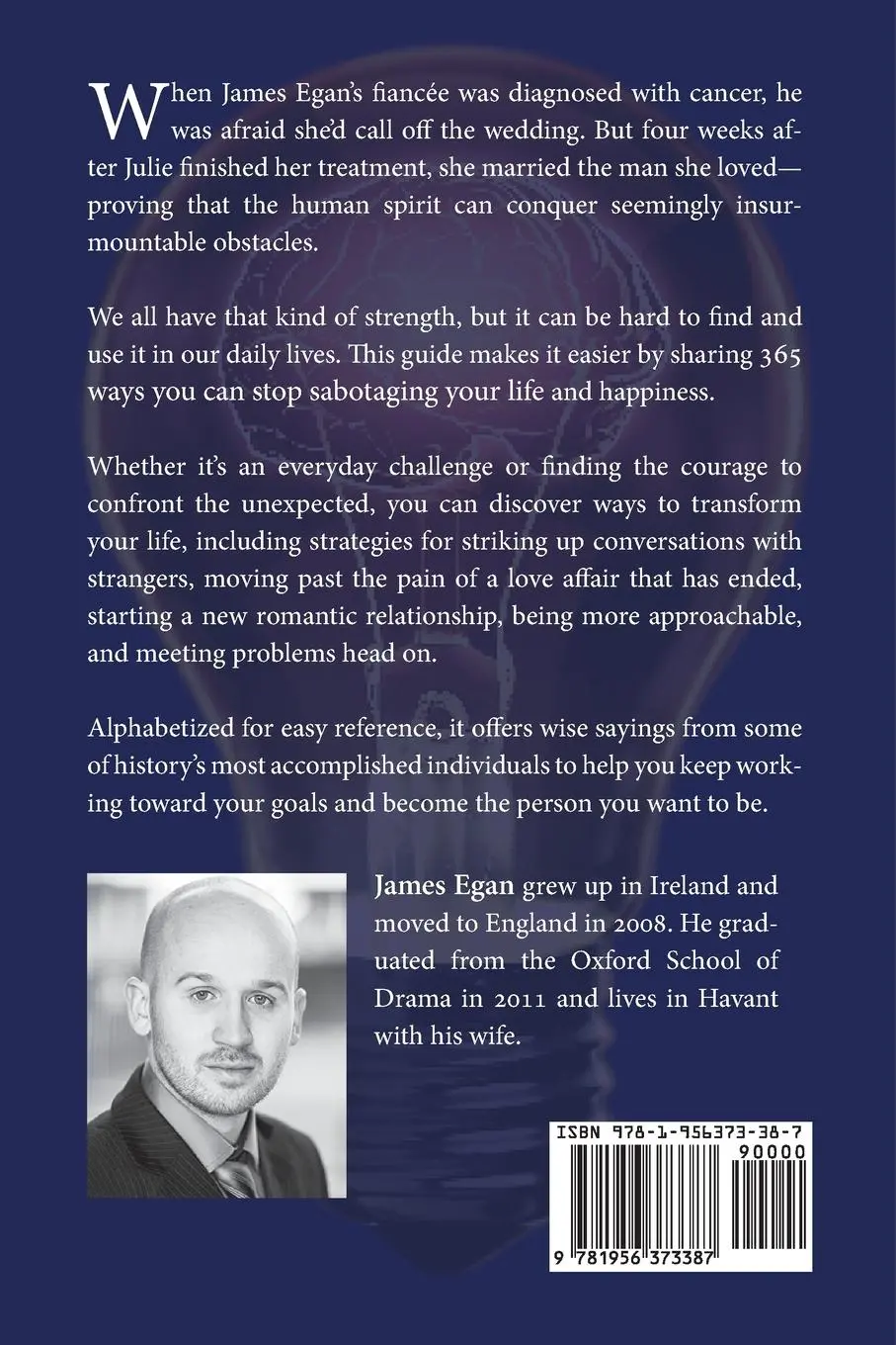 Rückseite: 9781956373387 | 365 Ways To Stop Sabotaging Your Life | James Egan | Taschenbuch