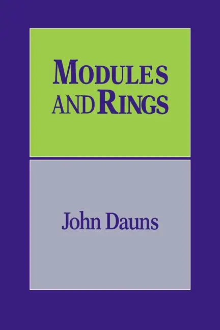Cover: 9780521063487 | Modules and Rings | John Dauns | Taschenbuch | Englisch | 2008