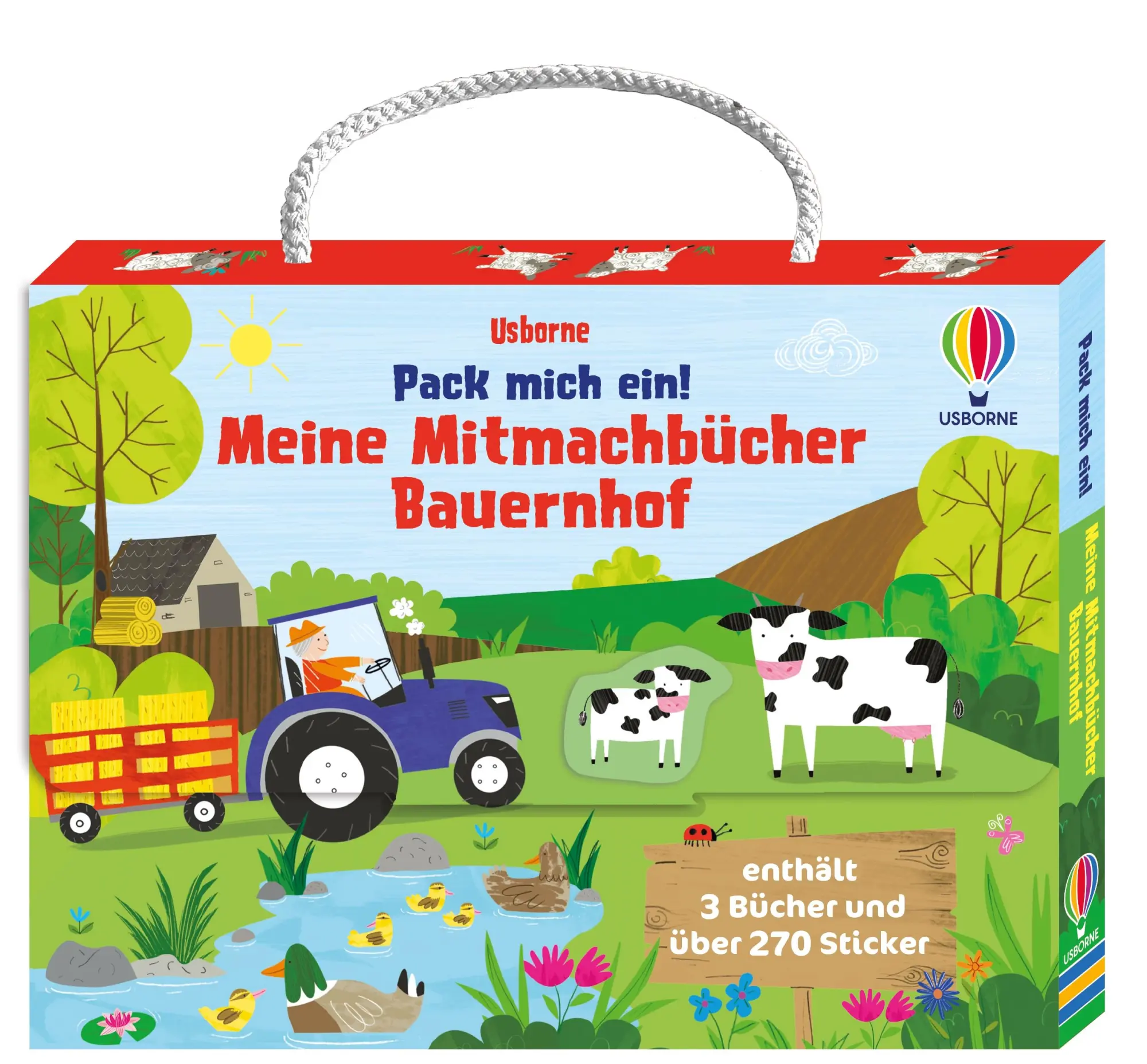 Cover: 9781035703487 | Pack mich ein! Meine Mitmachbücher: Bauernhof | Taschenbuch | 96 S.