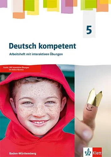 Cover: 9783123163487 | Deutsch kompetent 5. Arbeitsheft mit Medien Klasse 5. Ausgabe für...
