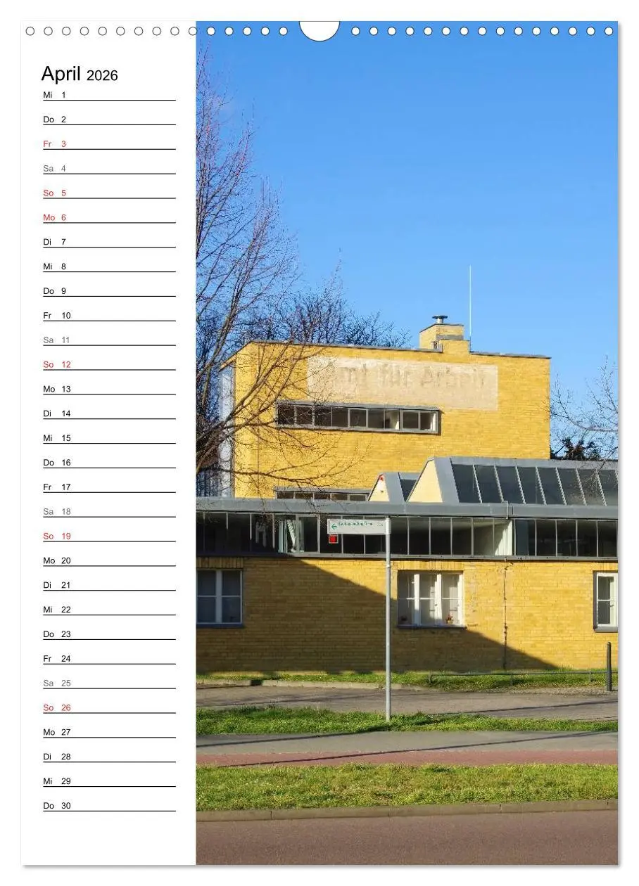 Bild: 9783516433487 | Dessau - Anhaltisches Erbe (Wandkalender 2026 DIN A3 hoch),...